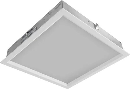 Plafon Led Embutir Quadrado Branco 25W Sevilha - LED BRANCO FRIO (6500K)