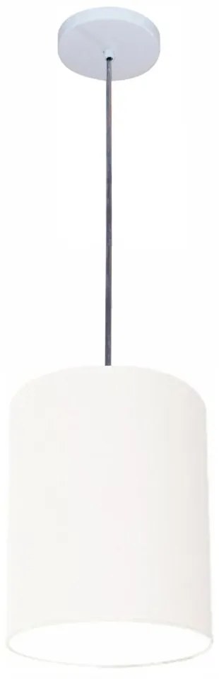 Luminária Pendente Vivare Free Lux Md-4104 Cúpula em Tecido