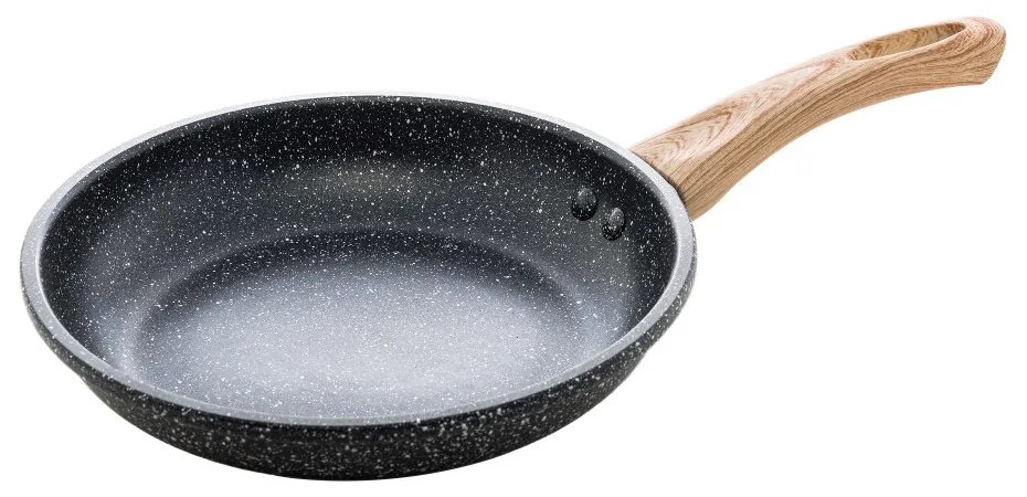 Frigideira Indução Alumínio Revestimento Cerâmico Granilite Preto 24cm 29235 Wolff