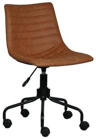 Cadeira Escritorio Karb Base Aco cor Caramelo 83cm - 66371 Sun House