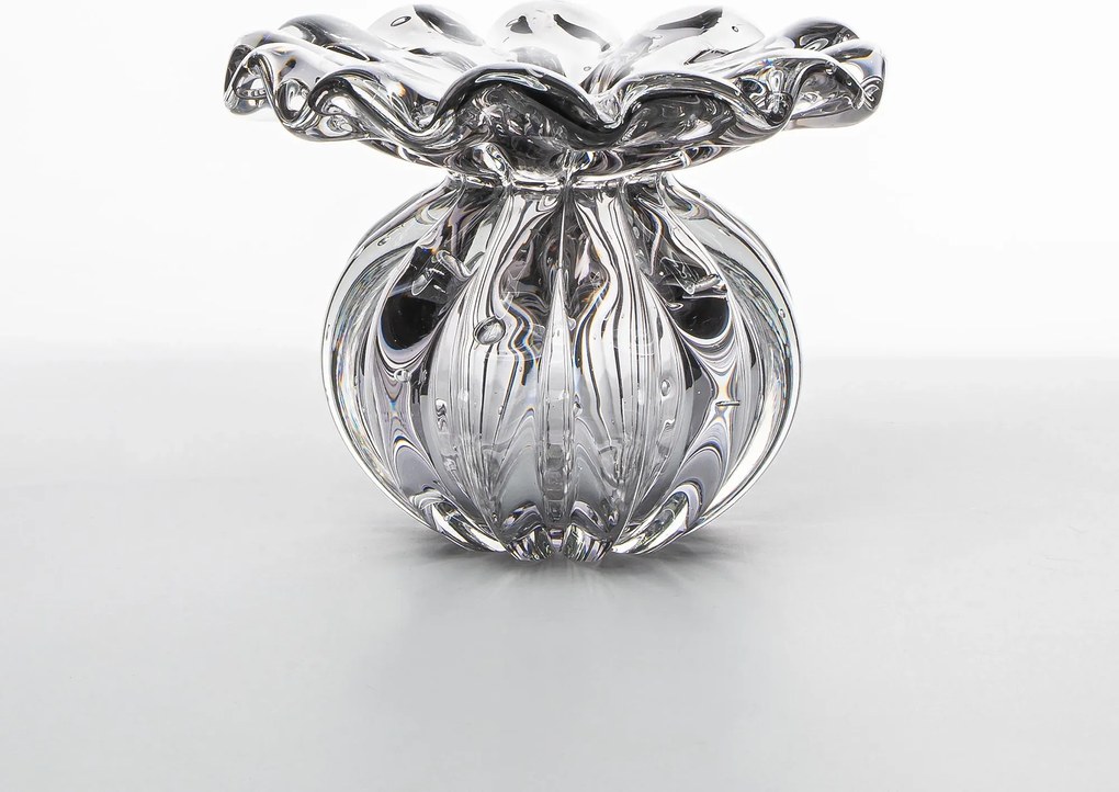 Vaso Murano Trouxinha Battlo PP - Onyx  Ônix