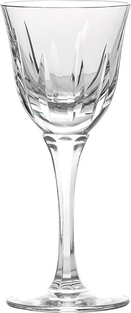 Taça de Cristal Mozart Basic Lapidado Artesanal para Licor 60ml Incolor