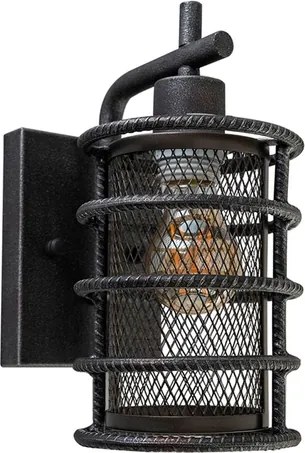 Arandela Ferro Preto Frame