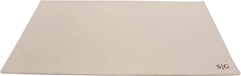 Desk/Mouse Pad Retangular Sottile Casa em Couro PU Gelo - M M