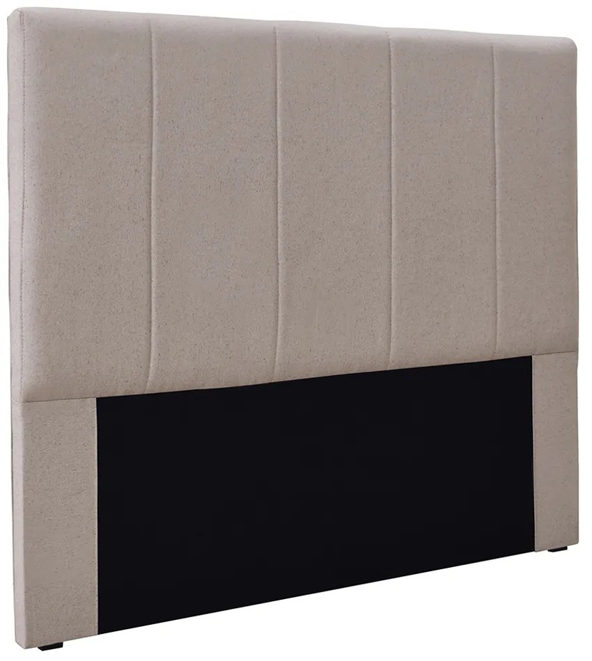 Cabeceira Decorativa King Size Casal 1,95M Erza Linho Areia G63 - Gran Belo