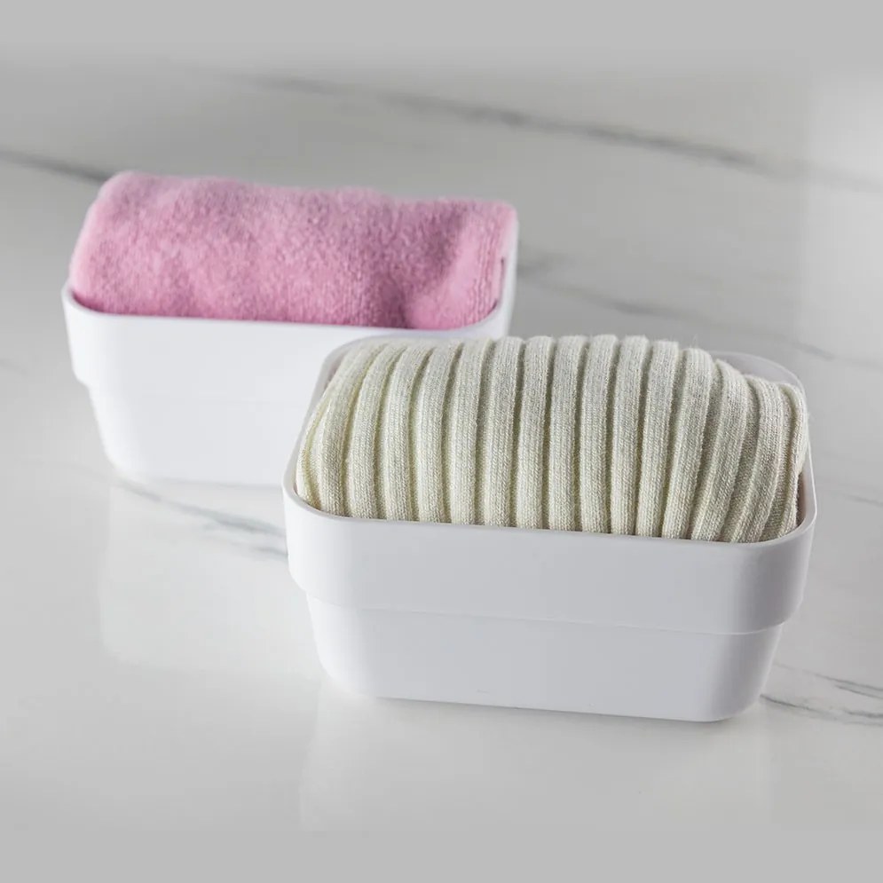 Organizador De Gavetas Logic Mini - Chumbo