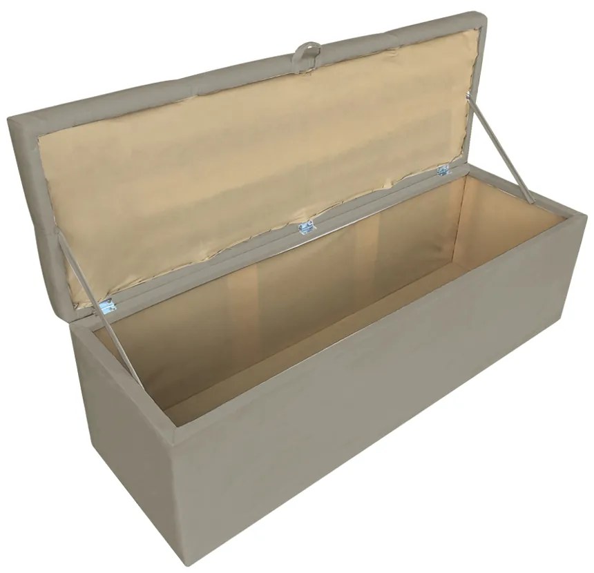 Calçadeira Nina 140 cm Suede Marrom Rato D'Rossi