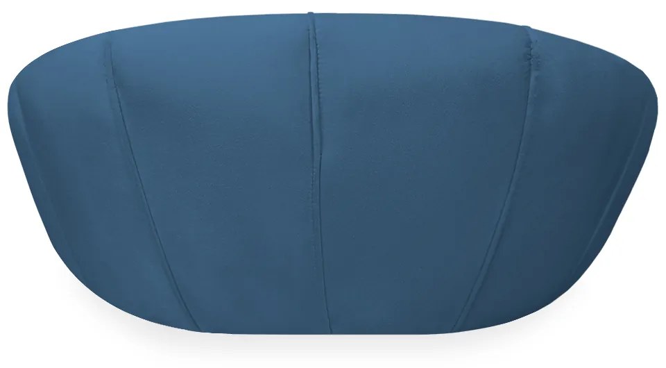 Cama Pet Ariel para Cães e Gatos Almofadada Veludo Cores - Azul Marinho