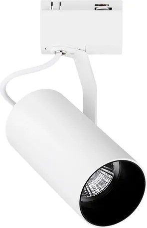 Spot Para Trilho 15W Aluminio Branco Trace