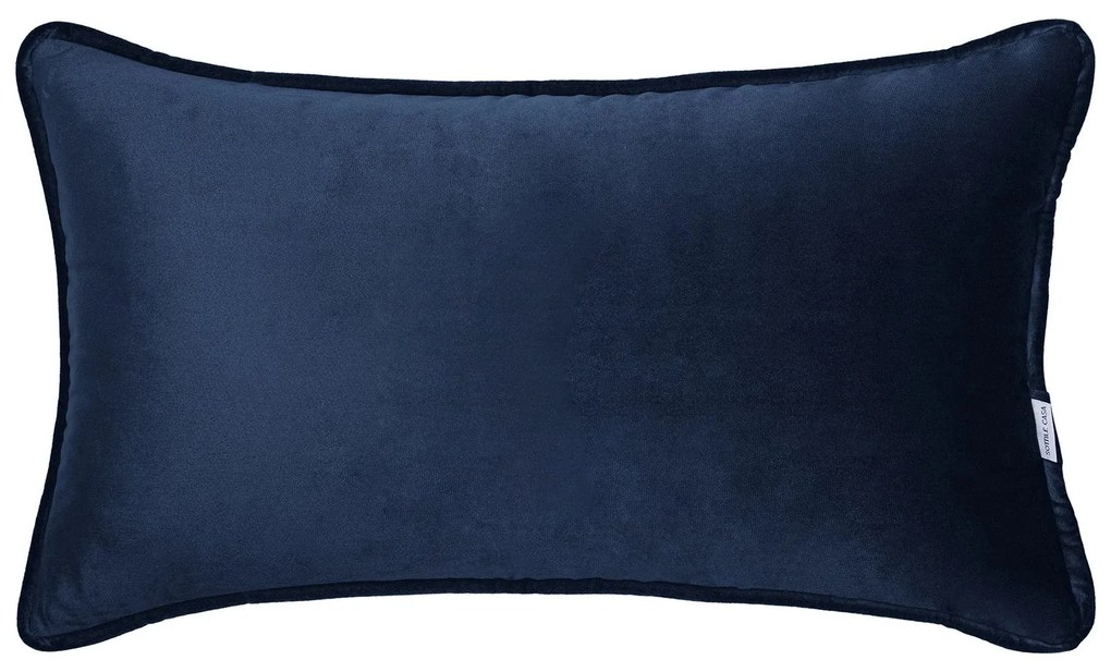 Almofada Monograma Filetto - Marinho  Marinho