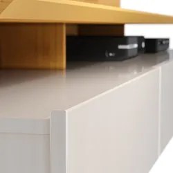 Painel Home Suspenso Para TV Até 60 Pol. 1.8 Innove I04 Nature/Off Whi