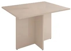 Mesa Sala De Jantar 120cm Tampo Sem Vidro Paris C14 Off White - Mpozen
