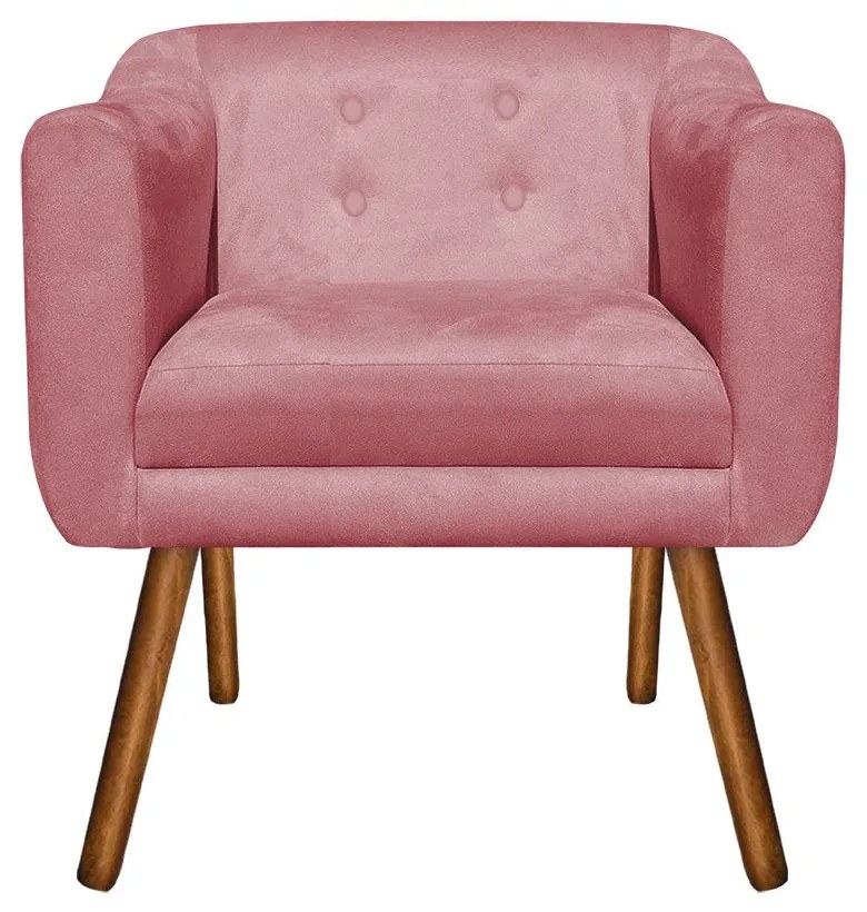 KIT 01 NAMORADEIRA E 02 POLTRONAS JULIA  - Rose
