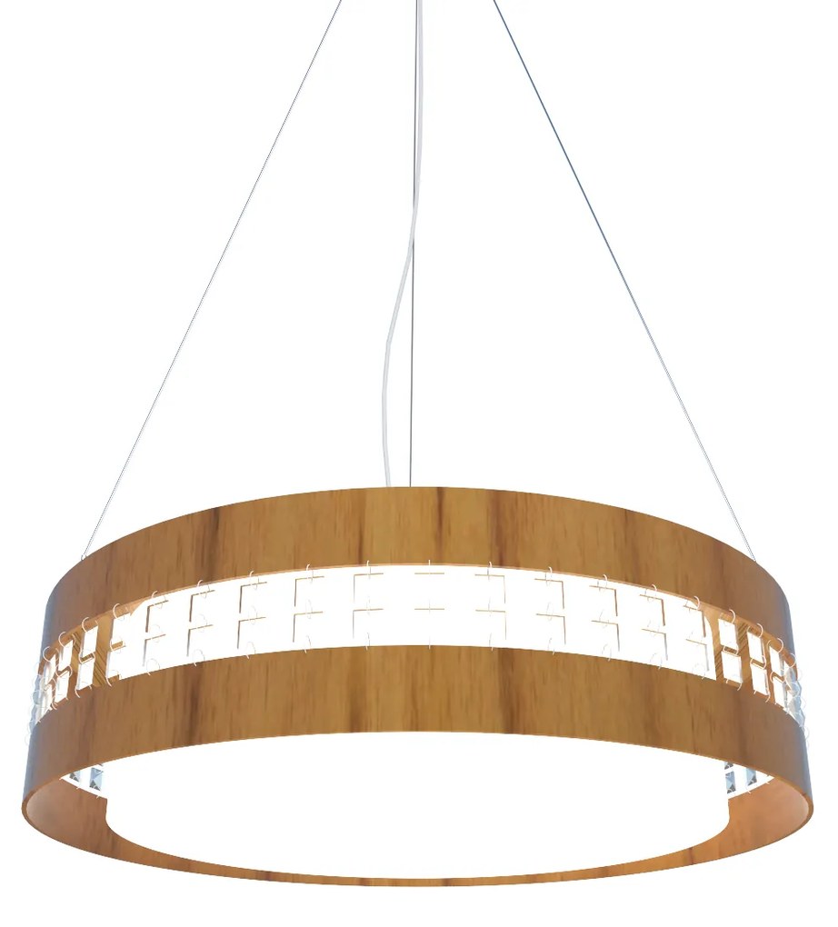 Pendente Accord Cristais 4 - 15 cm 50 cm