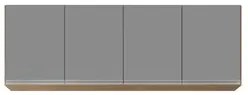 Armário de Cozinha Modulado de Canto 7 Peças CP36 com Pia Inox Castanh