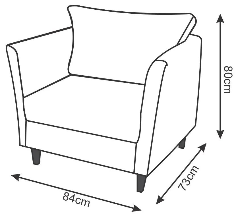 Poltrona Decorativa Ibis Quarto Sala Promoção Suede Preto