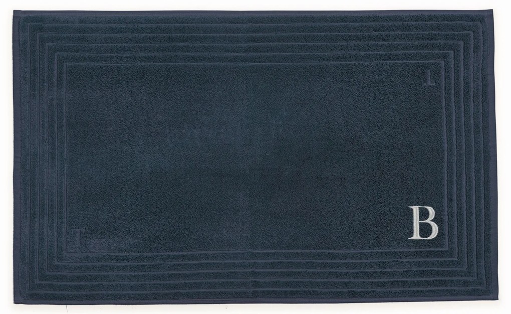 Toalha de Piso Trussardi 100% Algodão Linee - Marino  Marino