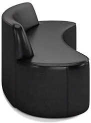 Sofá 5 Lugares para Sala de Estar Living 280cm Koane D06 Sintético Pre