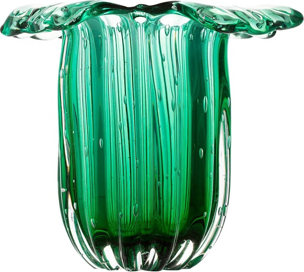 Vaso Murano Napoles - Verde Folha  Verde Folha
