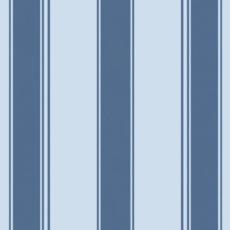 Papel de parede adesivo listrado azul