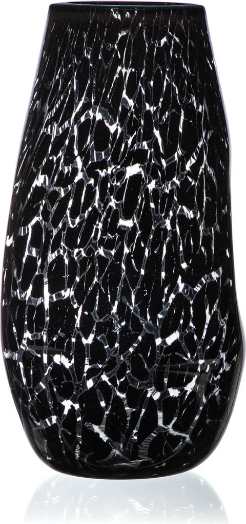 Vaso Murano Johannesburg M - Preto Ágata  Preto Ágata