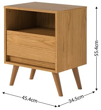 Mesa De Cabeceira Eccos Nature - Potenza Móveis