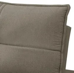 Sofá Retrátil Reclinável 4 Lugares 290cm Damy F05 Veludo Marrom - Mpoz