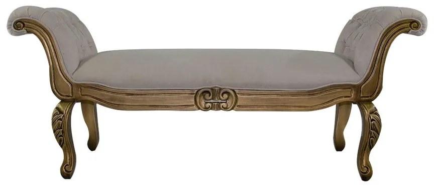 Recamier Luis Xv Capitonê - Wood Prime 25506