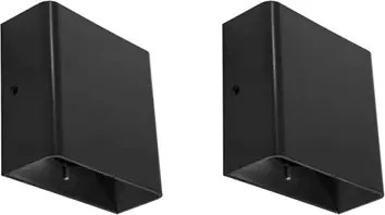 Kit 2 Arandelas Led Abs 3W Ip65 3000K Brick