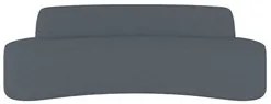 Sofá 5 Lugares para Sala de Estar Living 280cm Koane D06 Linho Mescla