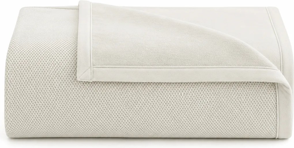 Cobertor Kacyumara Blanket Duet Off White - Casal  Casal
