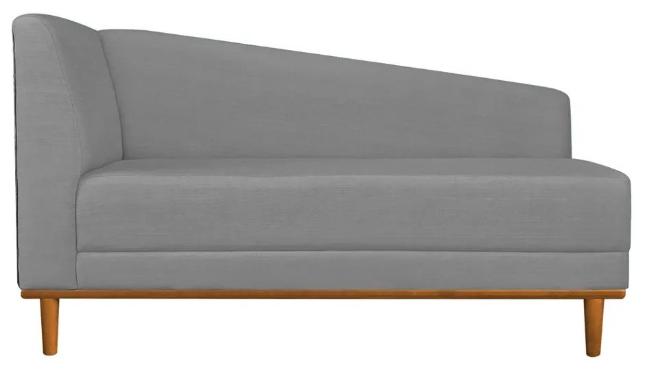RECAMIER MONET COMPOSE CORANO PRETO COM - Linho A26 Grafite