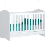 Quarto Infantil com Berço Bala de Menta Certificado pelo Inmetro e Côm