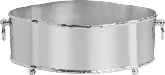 Centro de Mesa St James Classic Médio Prata Prata