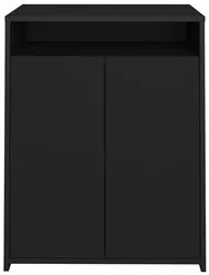 Conjunto Escritório Home Office 4 Peças Nil A06 Preto - Mpozenato