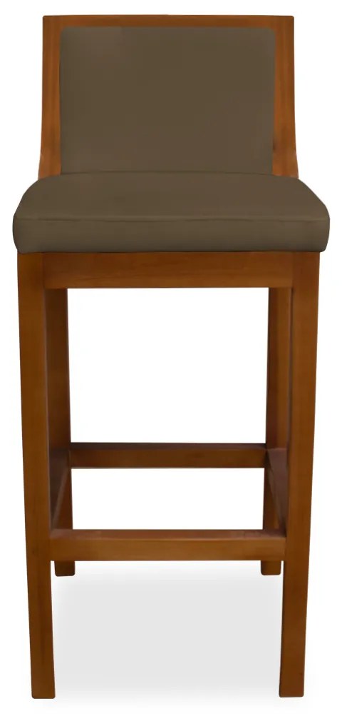 Kit 2 Banquetas Decorativa Josi Veludo Marrom