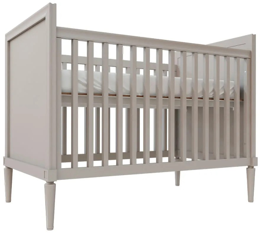 Berço Mini Cama Natu - Cinza
