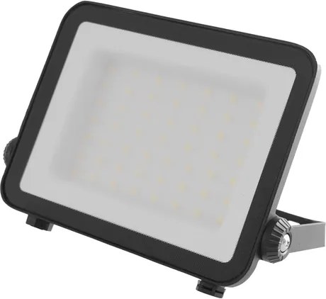 Projetor Led Preto 50W Ip65 100 Floodlight Compact - LED BRANCO FRIO (5000K)