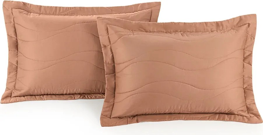 Jogo 2 Porta Travesseiros Trussardi Cetim 300 Fios Novara - Solare Solare