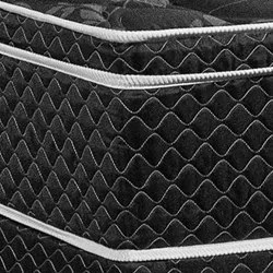 Colchão Box Casal 138cm Molas Ensacadas Bonnel Perola Negra Preto - Ga