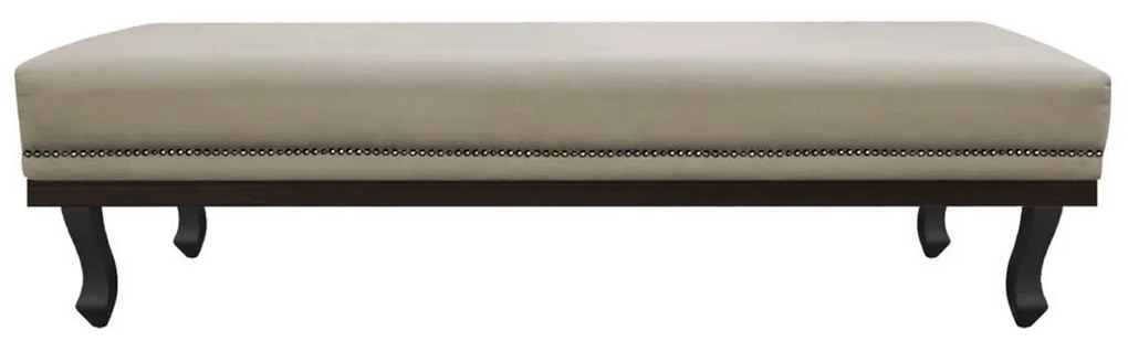 Kit Cabeceira e Calçadeira Solteiro Orlando P02 90 cm para cama Box Suede - ADJ Decor