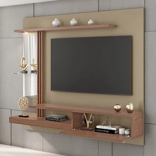 Painel Denver Fendi/Freijó – Bechara Móveis