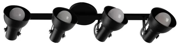 Spot De Sobrepor Aluminio 15X9cm - PRETO