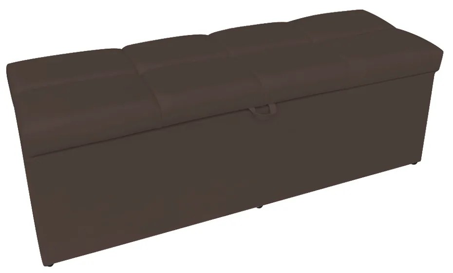 Calçadeira Nina 140 cm Suede D'Rossi - Marrom