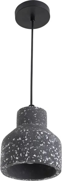 Pendente Metal Granilite Terrazzo - PRETO
