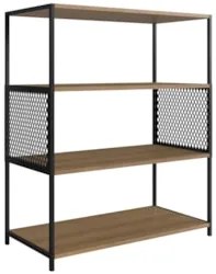 Estante Multiuso Industrial 77cm com Prateleiras Alure Mel Z54 - Mpoze