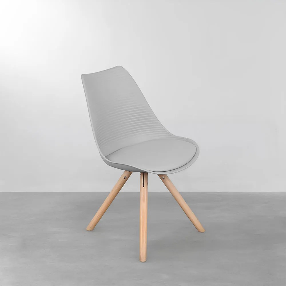 Cadeira Atlas Polipropileno - Cinza