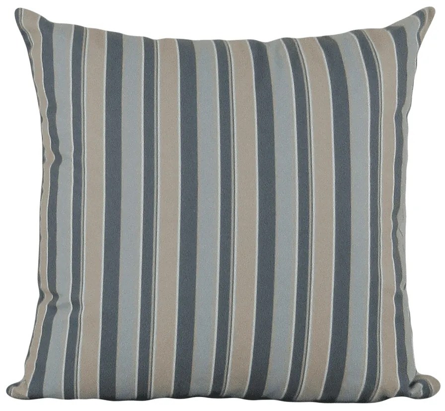 Capa almofada LYON Veludo estampado Listras Bege 43x43cm