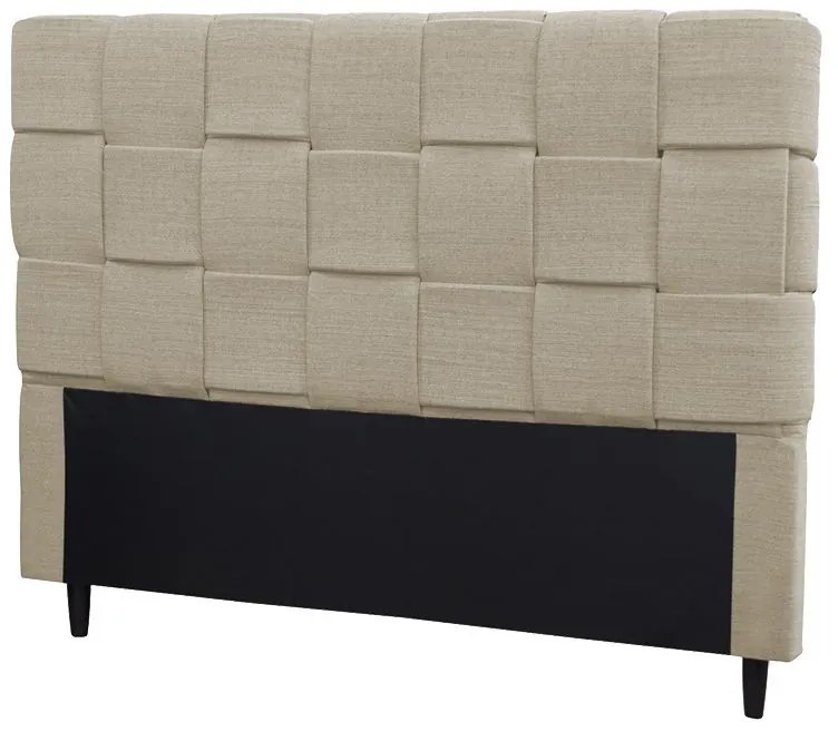 Cabeceira Cama Box Casal 140 cm Ravena Linho Bege - Simbal - Bege