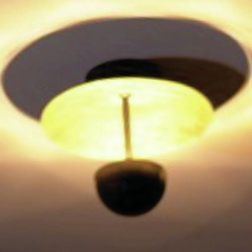Plafon Rebatedor Ø20X22Cm Disco Curco Alumínio 01Xled 9W 2700K - Old A... (LUNA, Igual a Cor Estrutura, 220v)